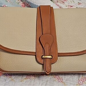 Dooney & Burke refurbished leather crossbody bag